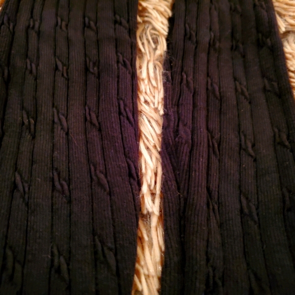 Poof! Girls cable knit leggings - Picture 3 of 3